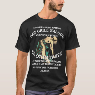 CURTISS CRAIG'S MARINE MAMMAL GRILL CULPEPER VA T-Shirt