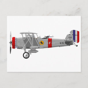 Curtiss F8C-4 Helldiver A5433 Postkarte