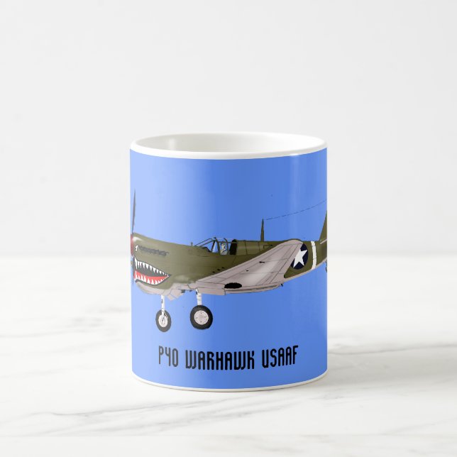 Curtiss P-40 Warhawk Kaffeetasse (Mittel)