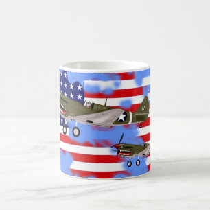 Curtiss P-40 Warhawk-Tasse Kaffeetasse