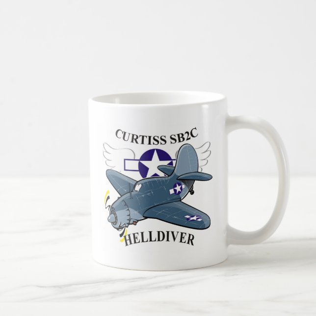 Curtiss SB2C Helldiver Kaffeetasse (Rechts)