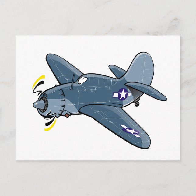 Curtiss SB2C Helldiver Postkarte (Vorderseite)