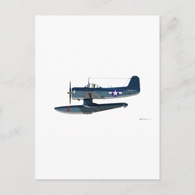 Curtiss SC-1 Seahawk Postkarte (Vorderseite)