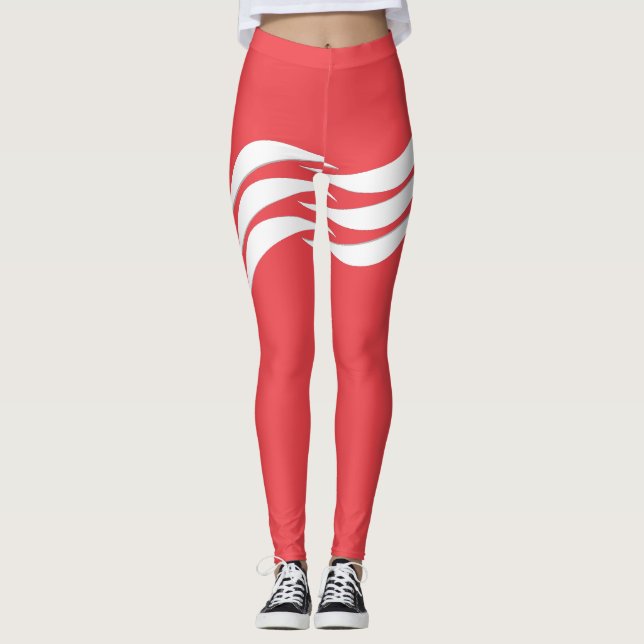 Curv Art Leggings (Vorderseite)