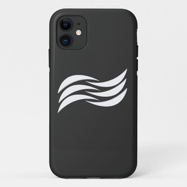 Curv Kunst Case-Mate iPhone Hülle (Rückseite)