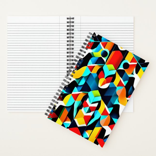 Curved Colors Notizbuch (Innen)
