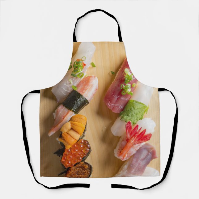 Curved Sushi Delight Apron  Schürze (Vorderseite)