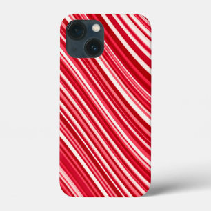 Curvise Streifen in Rot und Weiß Case-Mate iPhone Hülle