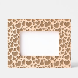Curvy Hearts Etched Picture Frame Geätzte Rahmen