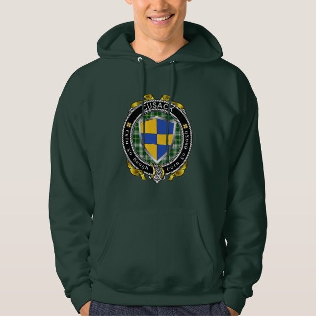 Cusack Irish Shield Hoodie (Vorderseite)