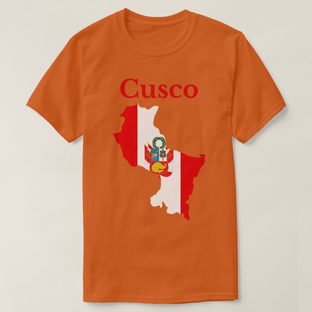 Cusco Department Peru T-Shirt (Design vorne)