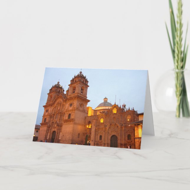Cusco Feiertagskarte (Vorderseite)
