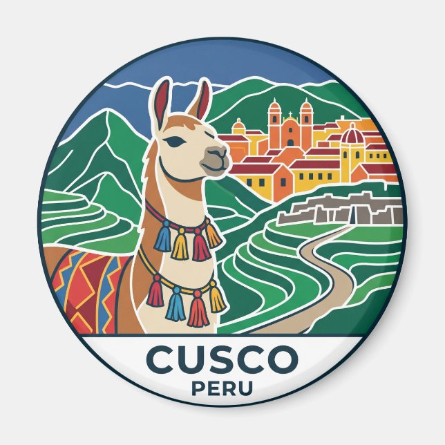 Cusco Peru Magnet (Vorne)