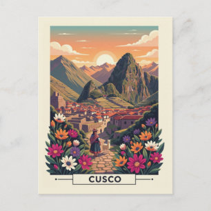 Cusco Peru Reise Postkarte
