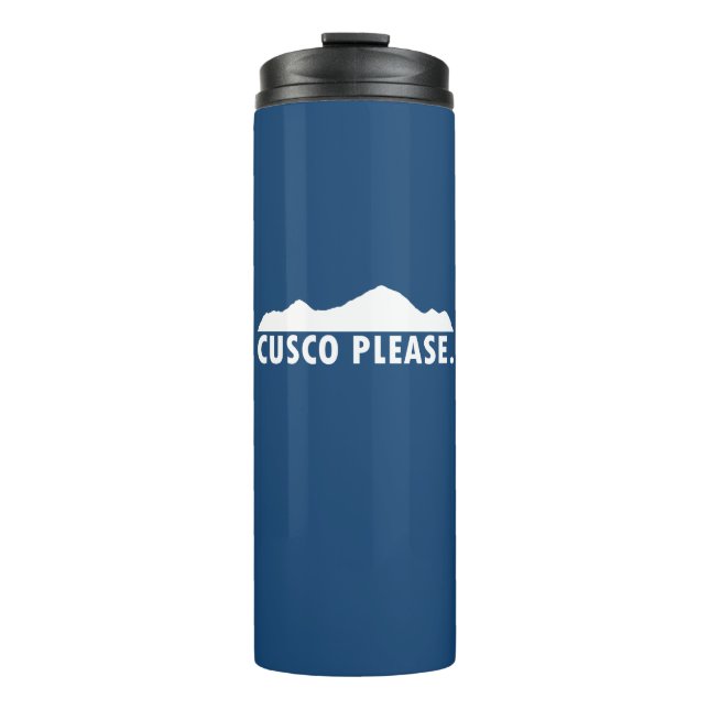 Cusco Peru Thermosbecher (Vorderseite)