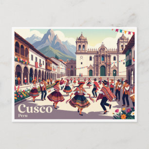 Cusco Plaza de Armas Peru Postkarte