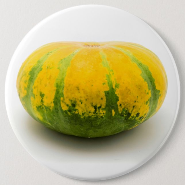 Cushaw-Squash Button (Vorderseite)