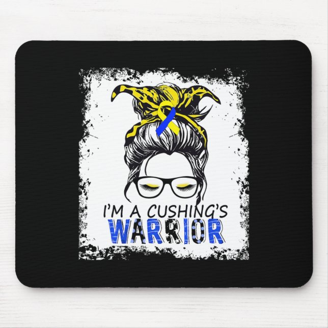 Cushing-Syndrom Warrior Mousepad (Vorne)