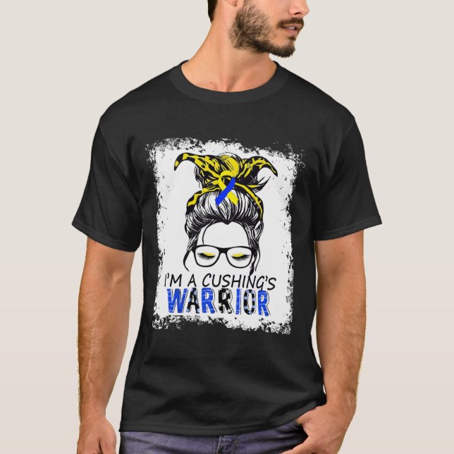 Cushing-Syndrom Warrior T-Shirt (Vorderseite)