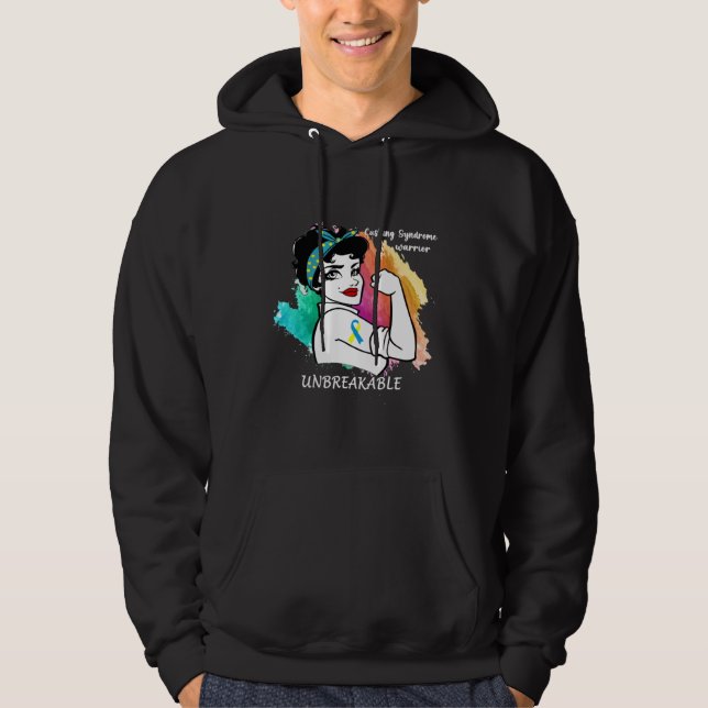 cushing syndrome unbreakable   cushing syndrome hoodie (Vorderseite)