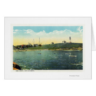 Cushings Insel-Ansicht des weißen Kopfes