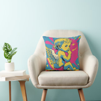 cushion, interior decoration. angel, 天使 クッション kissen