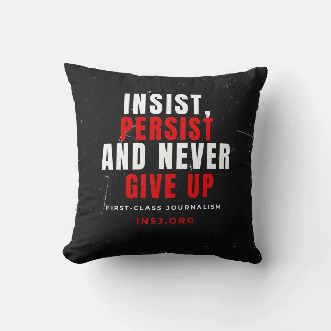Cushion - Never stop Kissen (Vorderseite)