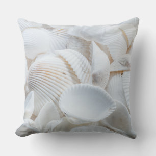 Cushions Pillows - Weiße Muscheln Kissen
