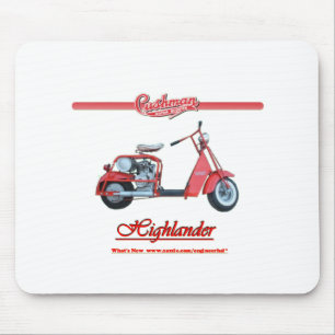 Cushman Hochländer-Roller Mousepad