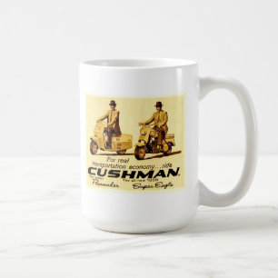 Cushman Pacemaker und Super Adler-Roller Kaffeetasse