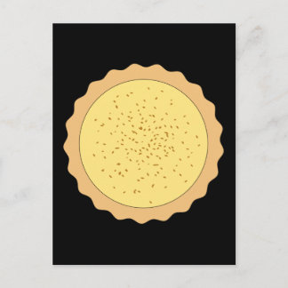 Custard Tart Pie. Postkarte