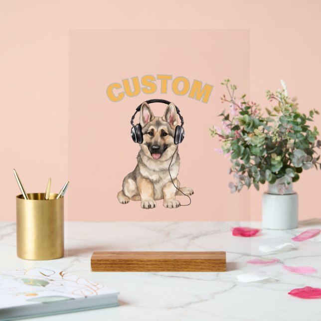 CUSTEM Akryllisches Zeichen Acrylschild (Hochzeit)