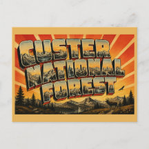 Custer National Forest Montana Alpine Gipfel Seen
