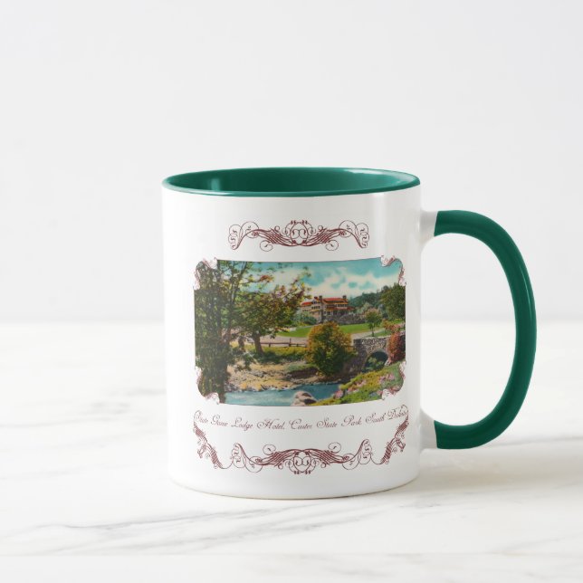 Custer Staat Park Game Lodge Coffee Tasse (Rechts)