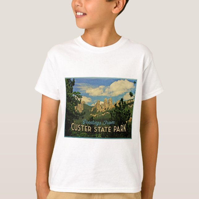Custer Staat Park T-Shirt (Vorderseite)