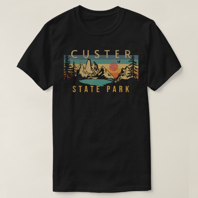 Custer Staat Park T-Shirt (Design vorne)