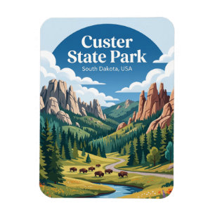 Custer State Park USA Magnet