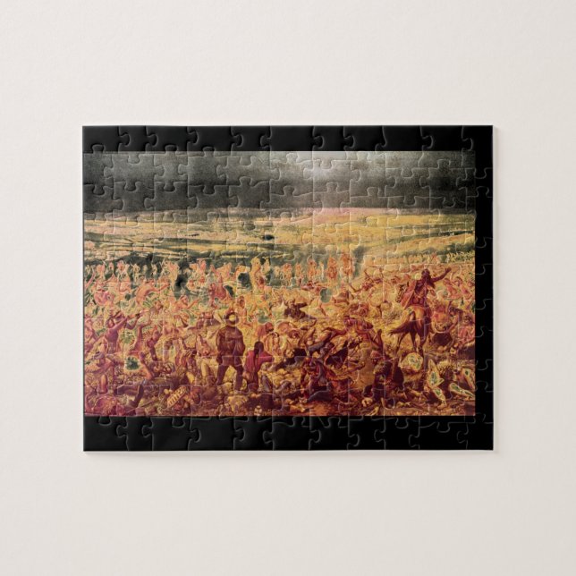 Custers letztes Fight', Unknown_Art von Amerika (Horizontal)