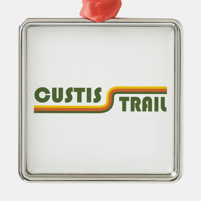 Custis Trail Ornament Aus Metall (Vorne)