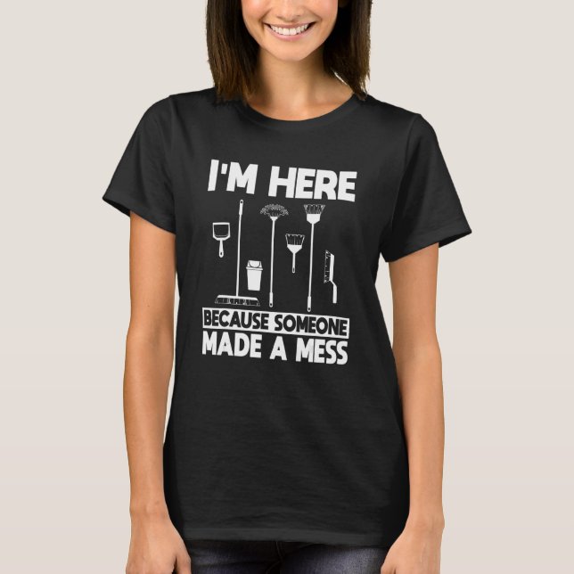 Custodian Janitor Guard Caretaker Guardian Hosekee T-Shirt (Vorderseite)