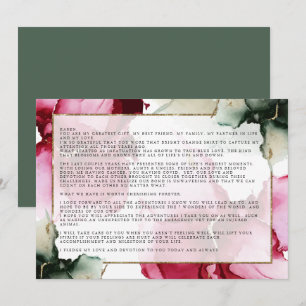 Custom3 Christine Vows Sage Pink Abstrakt