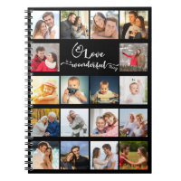 Custom 18 Foto Collage Liebe ist eine wunderbare S