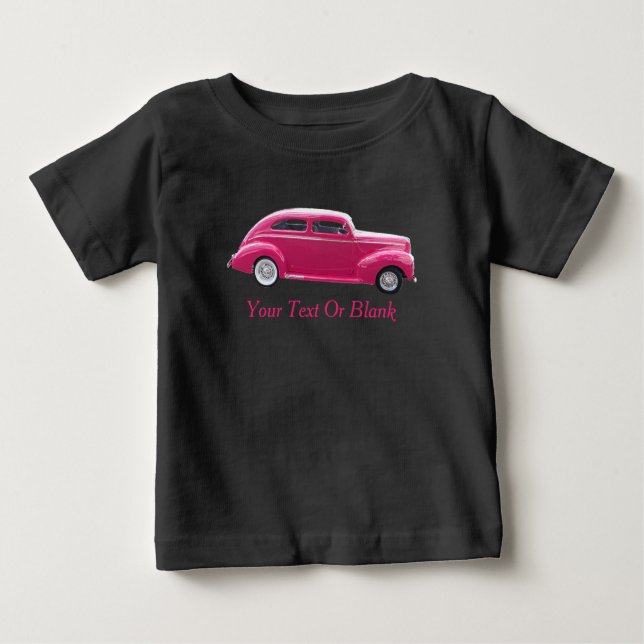 Custom 1940 Famous American Make Sedan Baby T-shirt (Vorderseite)