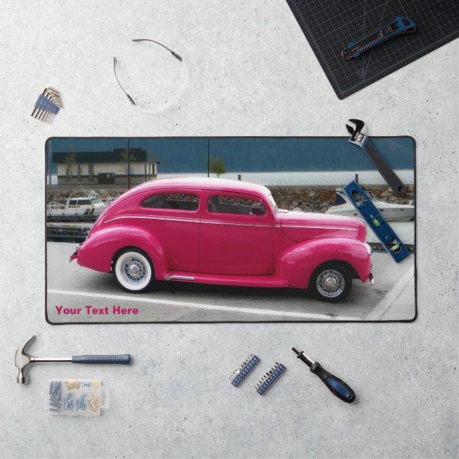 Custom 1940 Famous American Make Sedan Schreibtischunterlage (Arbeitsplatz)
