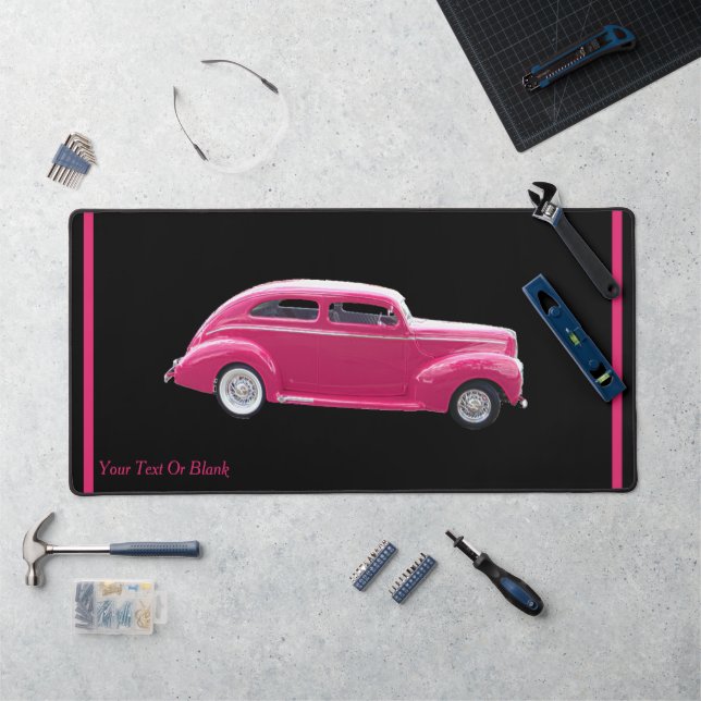 Custom 1940 Famous American Make Sedan Schreibtischunterlage (Arbeitsplatz)