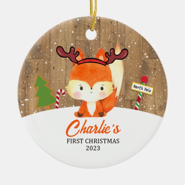 Custom 2023 Erster Weihnachtsschmuck (Vorne)