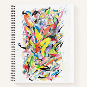 Custom 21,6 cm x 28 cm (8,5" x 11") Spiral Editor Notizbuch