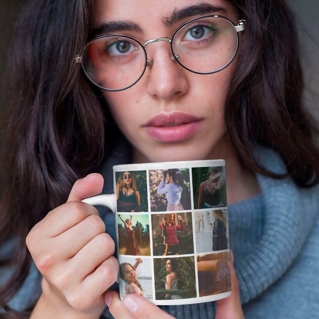 Custom 21 Foto Collage Personalisiert Kaffeetasse (Von Creator hochgeladen)