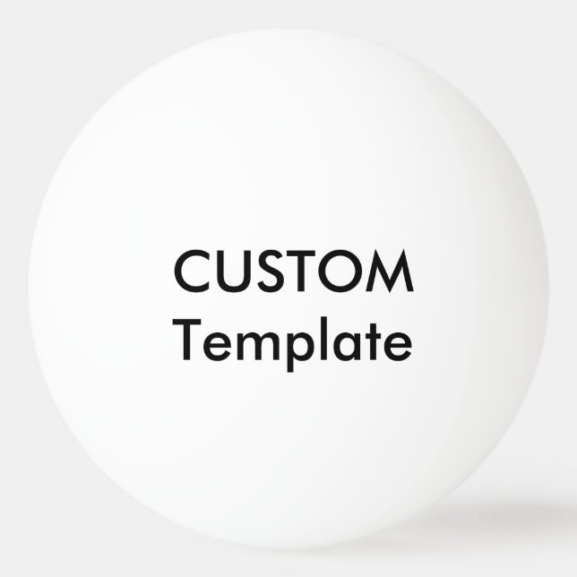 Custom 3 Star Ping Pong Tischtennis Ball Tischtennisball (Vorderseite)