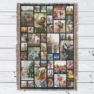 Custom 42 Foto Collage Decke